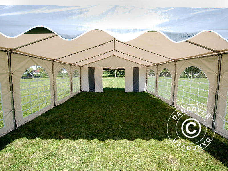 Marquee Original 5x8 m PVC 900, Grey/White