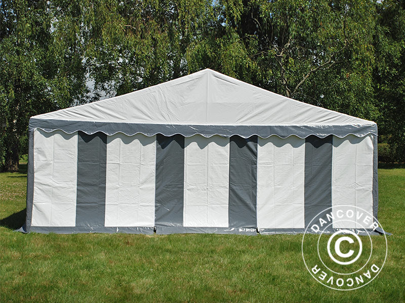 Marquee Exclusive 6x10 m PVC 900, Grey/White