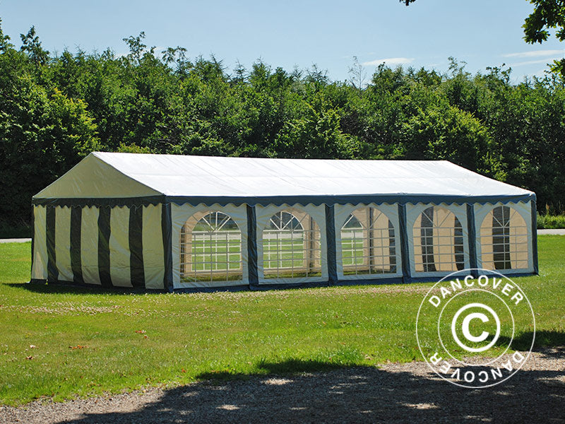 Marquee Exclusive 6x10 m PVC 900, Grey/White