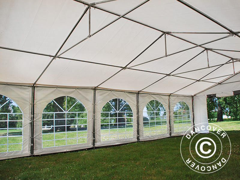 Marquee Exclusive 6x10 m PVC 900, Grey/White