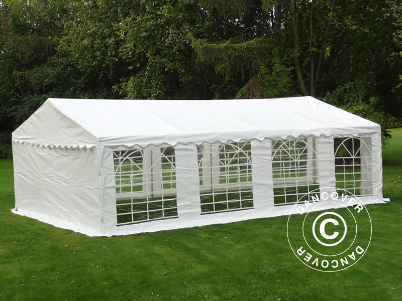 Marquee Basic 4x8 m PE 700, White