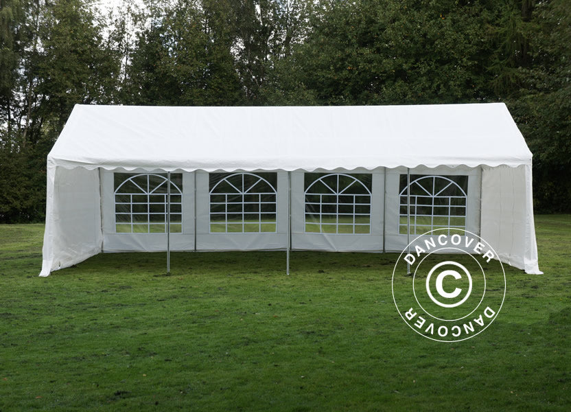 Marquee Basic 4x8 m PE 700, White