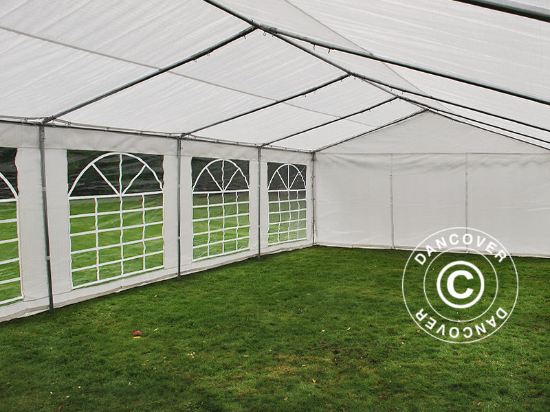 Marquee Basic 4x8 m PE 700, White