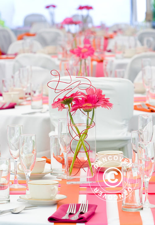 Marquee, SEMI PRO Plus CombiTents® 900 7x14 m, 5-in-1, White