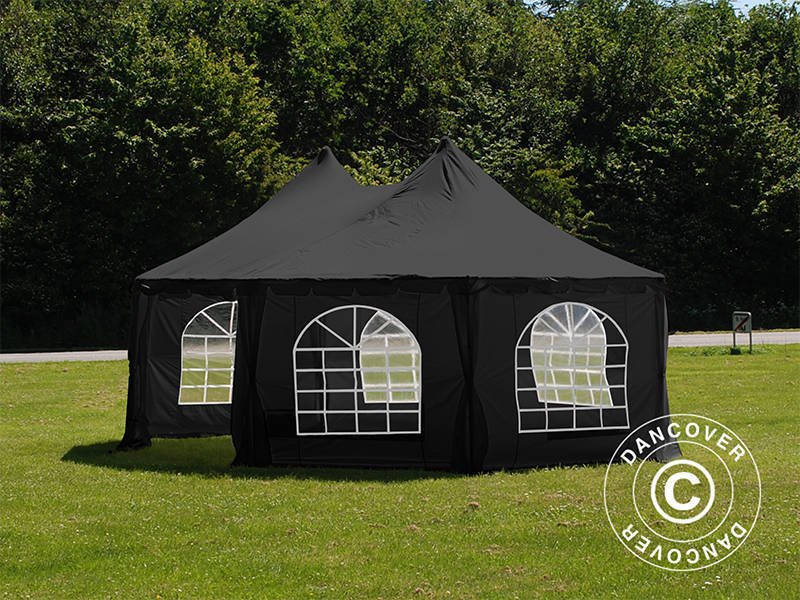Marquee Elegance 6.8x5 m, Black
