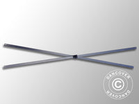 Complete scissor bar, 2 m