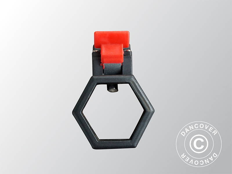 Lock fitting for leg