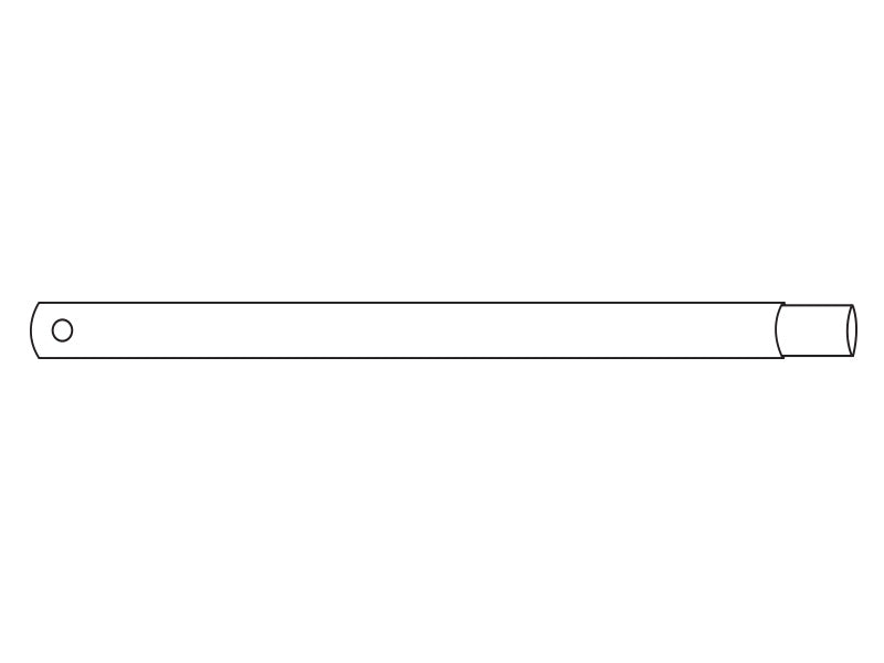 Pillar, Ø50x1770 mm