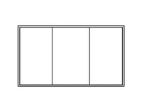 Sidewall w/door for PartyZone Pagoda, 4m, White