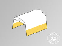 Roof cover for storage tent/work tent PRO 3.6x4.8 m, PVC, White/yellow