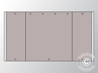 Endwall UNICO 3 m with narrow door (3x3m), Sand