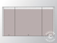 Endwall UNICO 4 m with narrow door, Sand