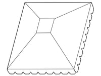 Roof for Gazebo Osiris 4x4m, Grey
