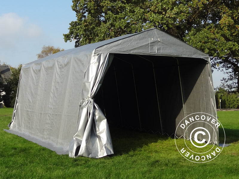 Portable Garage PRO 3.3x6x2.4 m PE, Grey