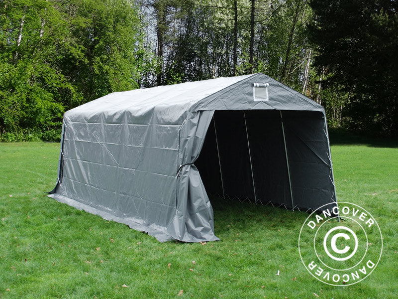 Portable Garage PRO 3.3x6x2.4 m PVC, Grey
