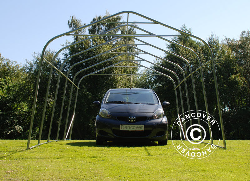 Portable Garage PRO 3.3x6x2.4 m PVC, Grey