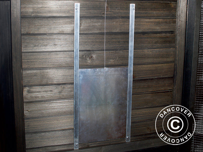 Chicken coop/Hen House Hatch 0.2x0.32/0.6 m, Aluminium