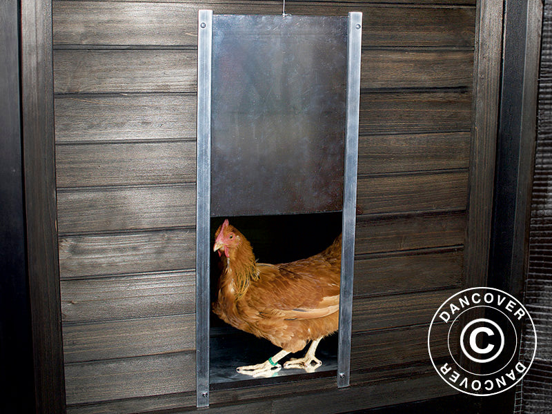Chicken coop/Hen House Hatch 0.2x0.32/0.6 m, Aluminium