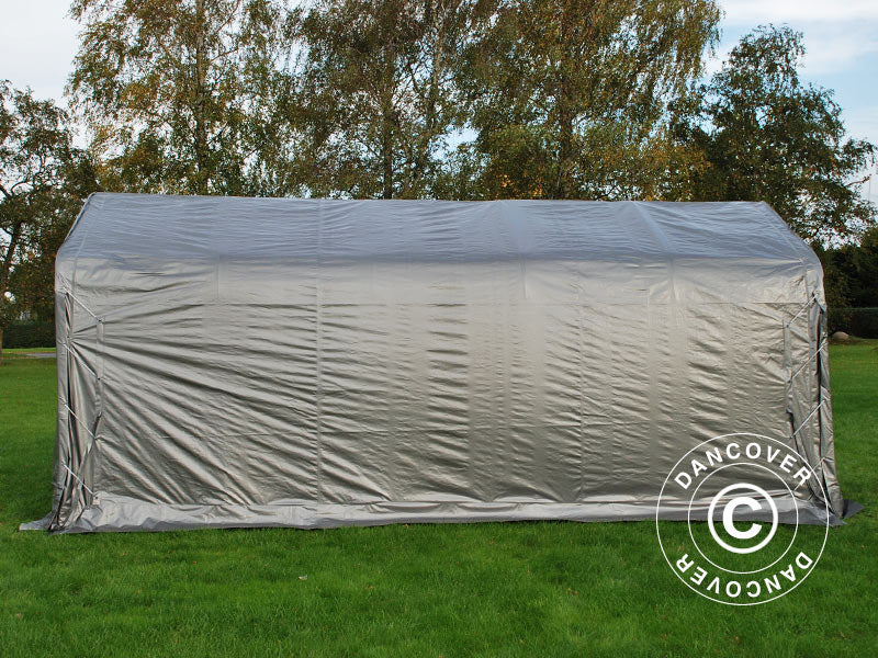 Portable Garage PRO 3.6x6x2.68 m PE, Grey