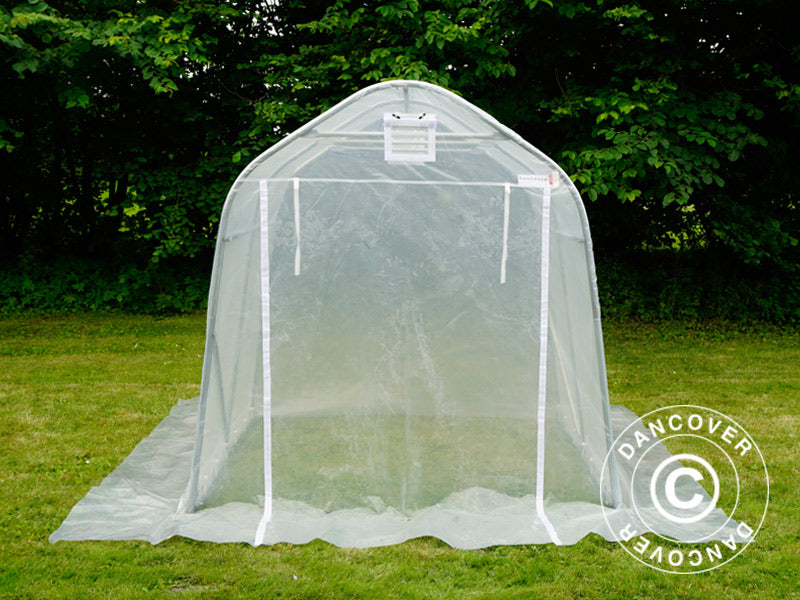 Polytunnel Greenhouse, 2x2x2 m, PE, 4 m², Transparent