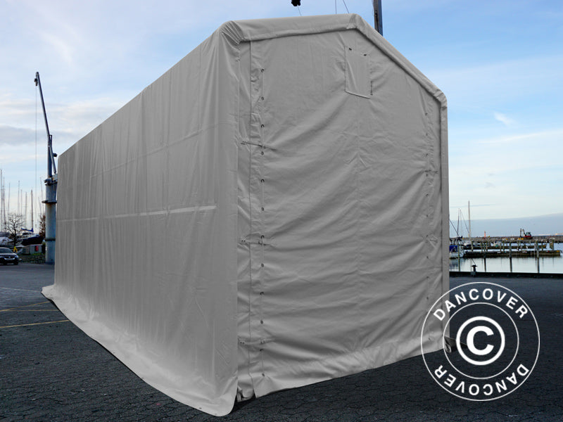 Storage shelter PRO XL 3.5x8x3.3x3.94 m, PVC, White
