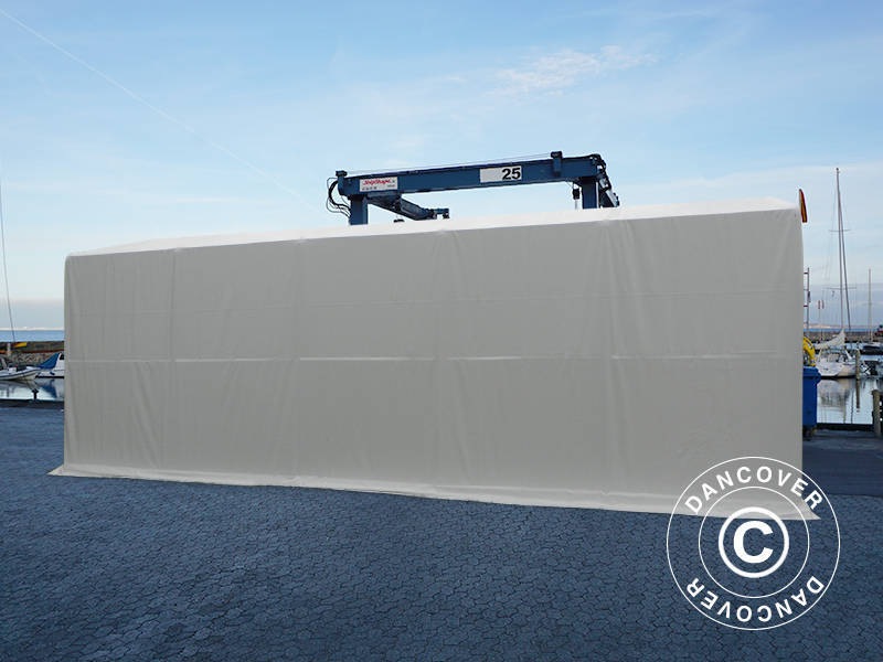 Storage shelter PRO XL 3.5x10x3.3x3.94 m, PVC, White