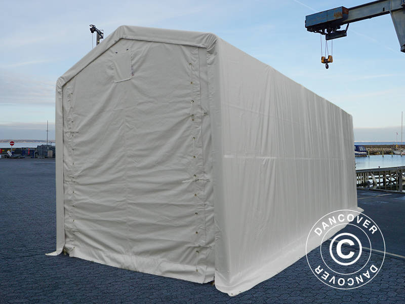 Storage shelter PRO XL 3.5x10x3.3x3.94 m, PVC, White