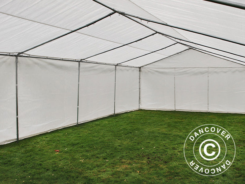 Storage Tent Basic 2-in-1, 4x10 m PE 700, White