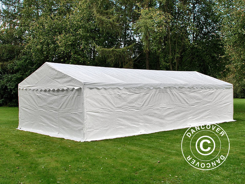 Storage Tent Basic 2-in-1, 4x10 m PE 700, White