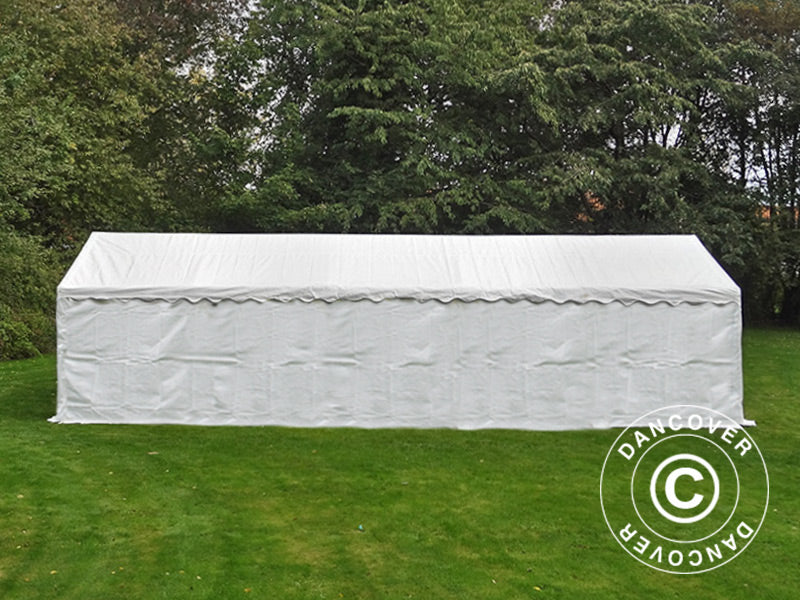 Storage Tent Basic 2-in-1, 5x10 m PE 700, White