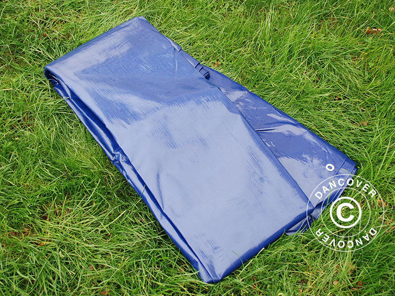 Tarpaulin 6x8 m, PE 250 g/m², Blue