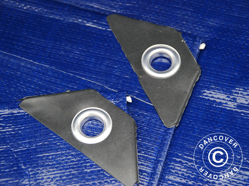 Tarpaulin 6x8 m, PE 250 g/m², Blue