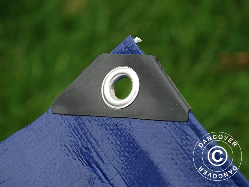 Tarpaulin 6x10 m, PE 250 g/m², Blue