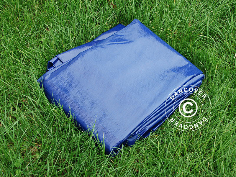 Tarpaulin 6x12 m, PE 250 g/m², Blue