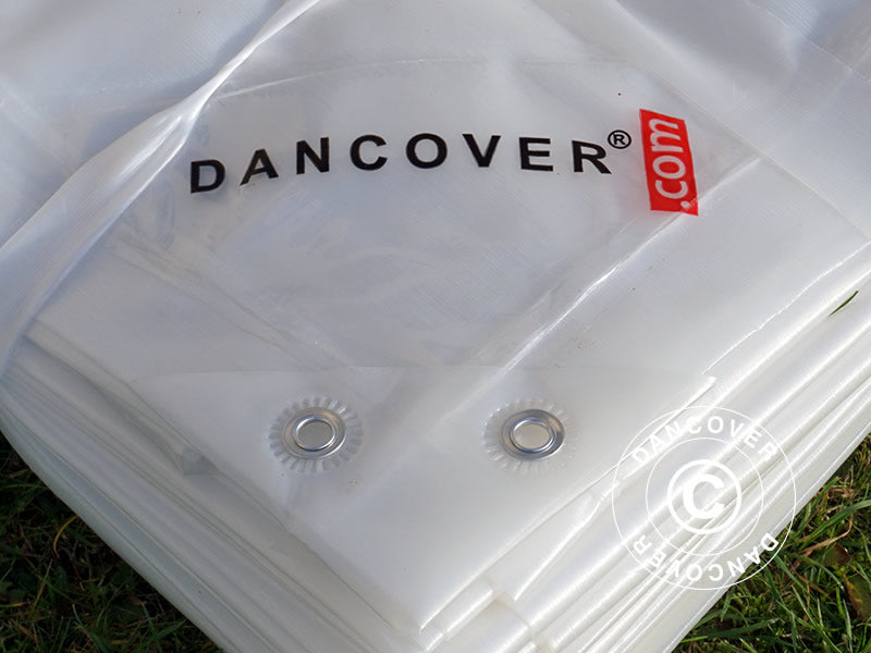 Tarpaulin 6x10 m, PE 250 g/m², Translucent