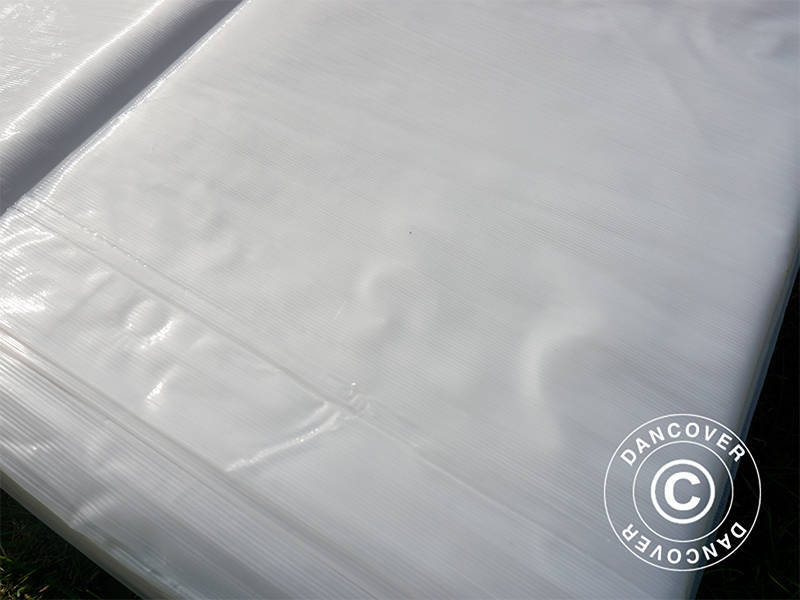 Tarpaulin 4x6 m, PE 90 g/m², Translucent