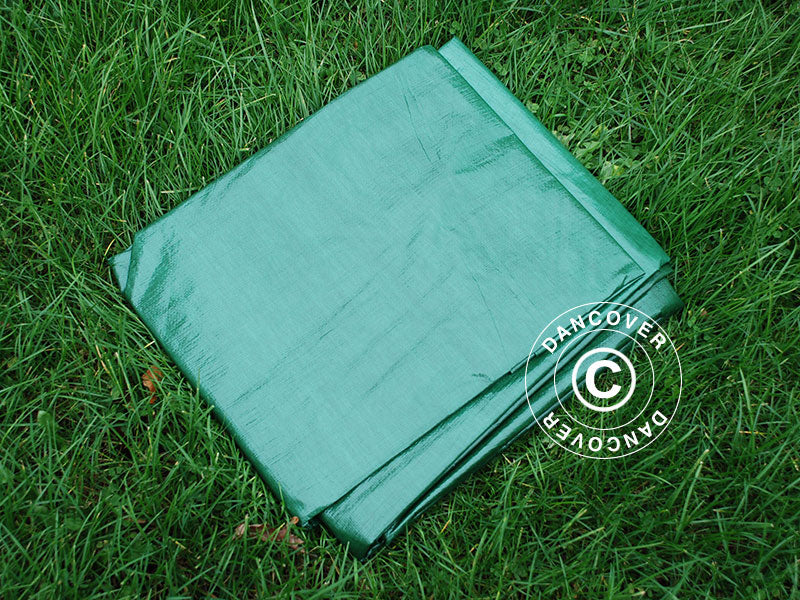 Tarpaulin 8x10 m, PE 150 g/m², Green