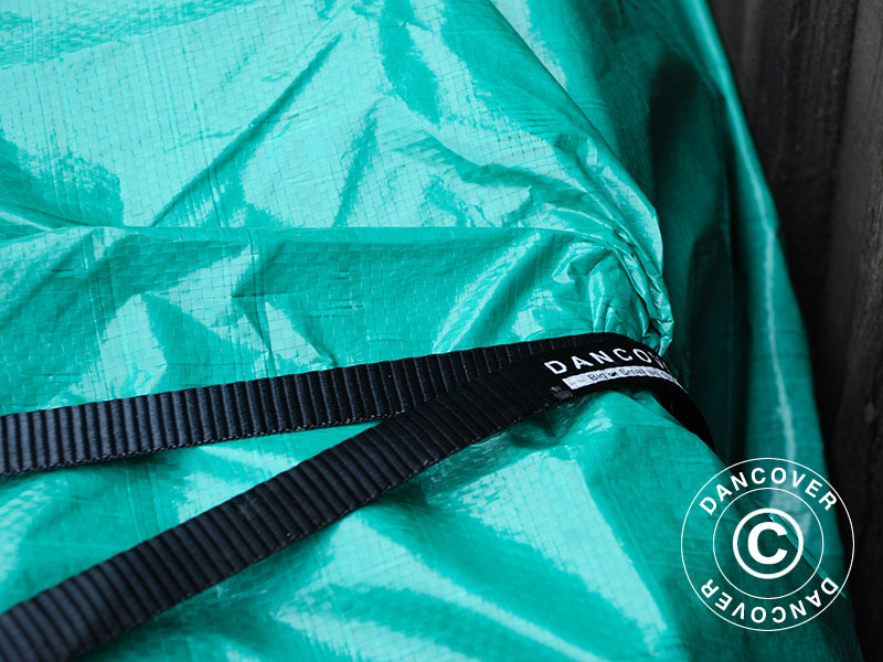 Tarpaulin 8x12 m, PE 65 g/m², Green