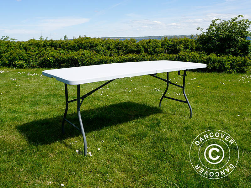 Folding Table 180x74x74 cm, Light Grey (25 pcs.)