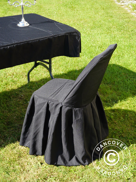 Chair cover for 44x44x80 cm chair, Black