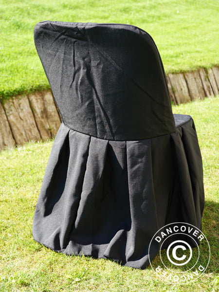 Chair cover for 44x44x80 cm chair, Black