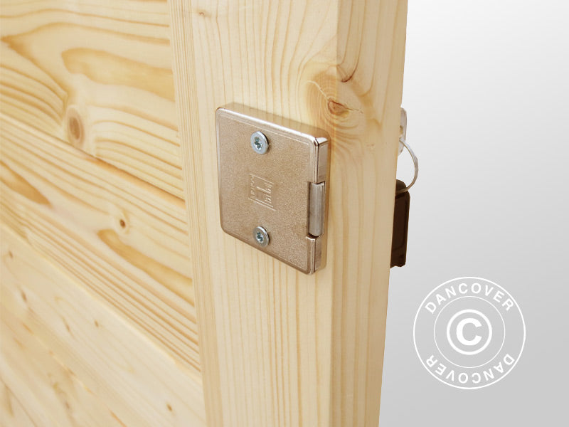 Wooden bike shed, Bertilo Multibox3, 2x0.82x1.63 m, 1.6 m²