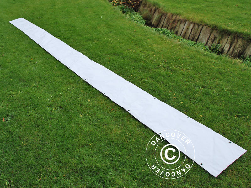 Raingutter 8 m PVC for Marquees