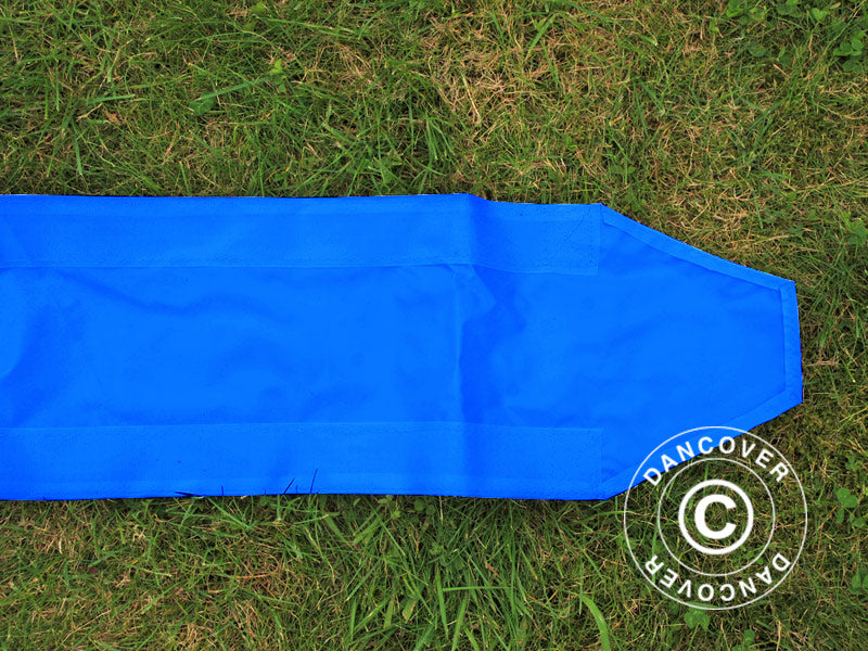 Raingutter 4 m, Blue, for FleXtents