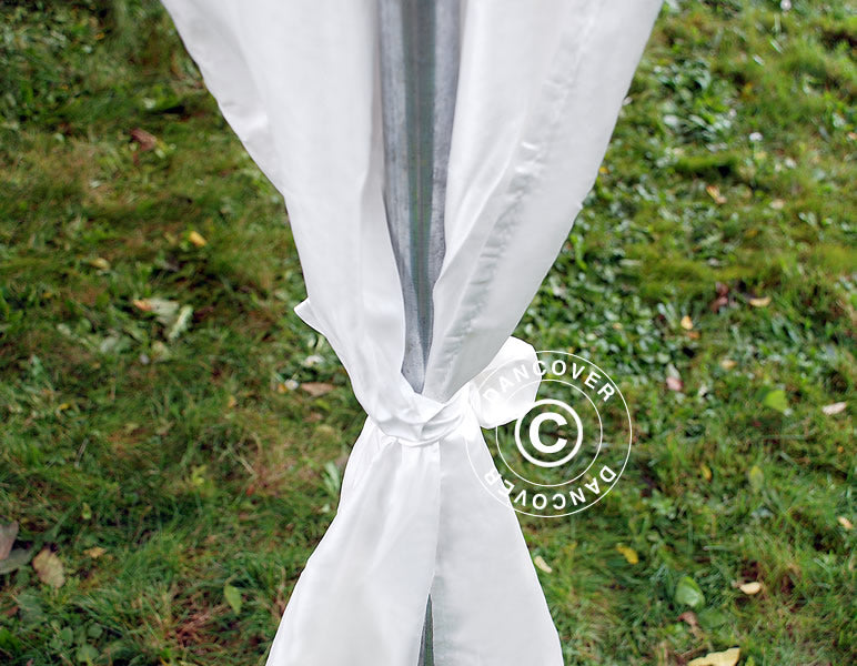 Marquee lining and leg curtain pack, White, for 5x10 m marquee SEMI PRO Plus