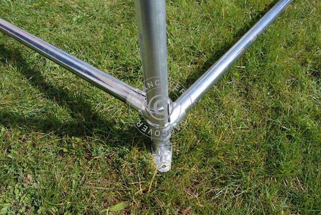 Ground bar frame for 4x6 m Marquee