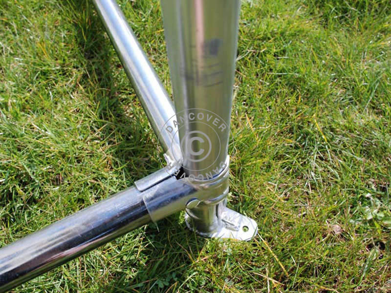 Ground bar frame for 4x6 m Marquee