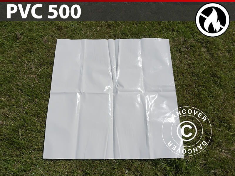 Repair PVC for Fire Retardant marquees, 500 g/m², 1x1 m, White