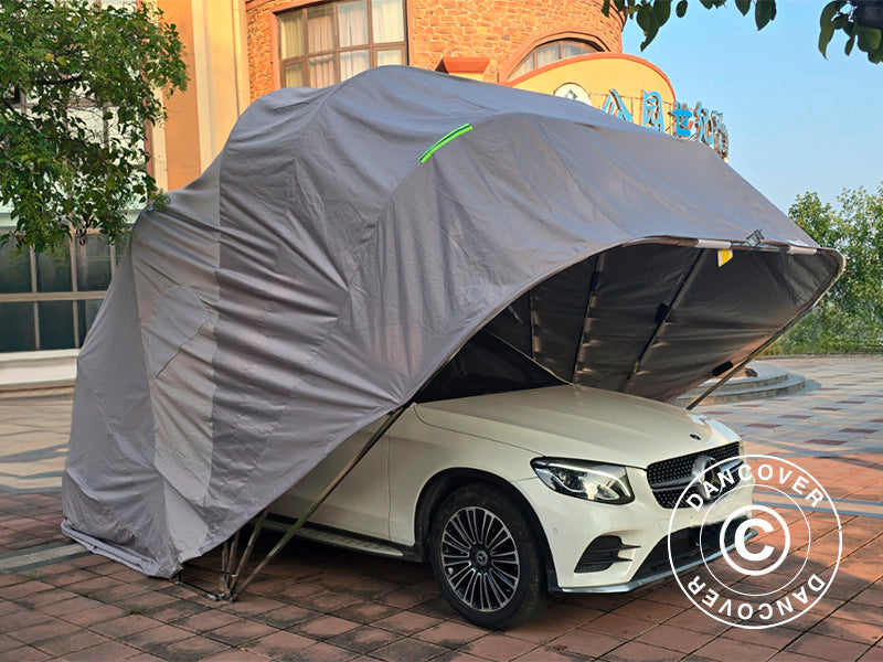 Folding garage (Car), 2.8x6.4x2.65 m, Grey