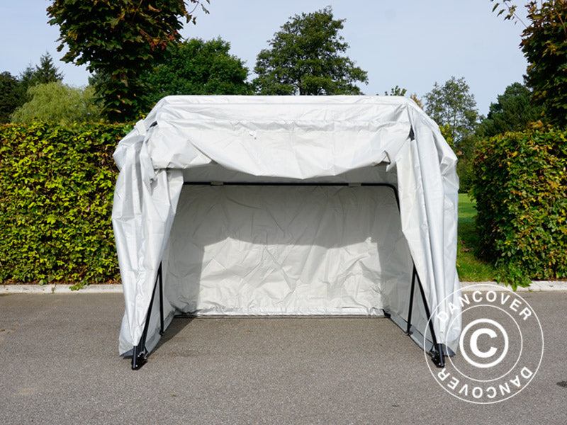 Folding garage (MC), 1.88x3.45x1.9 m, Grey